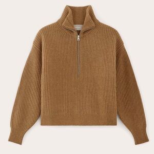 Everlane Merino Half Zip Sweater
